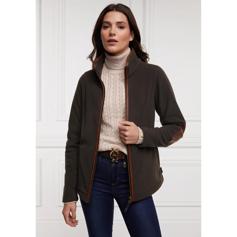 Holland Cooper Country Fleece Jacket - Khaki